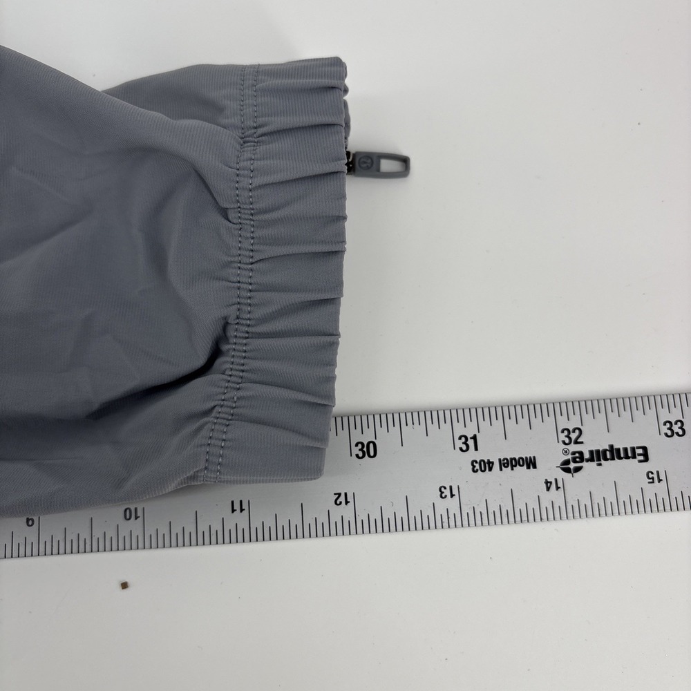 Lululemon Surge Jogger Pants Mens M Gray Athletic Ankle Zip LM59565 - Picture 7 of 7